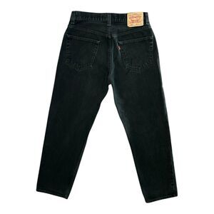 Levi’s 550 Men’s Jeans Relaxed Fit Black Tagged 32x32 Actual 32x31 EUC
